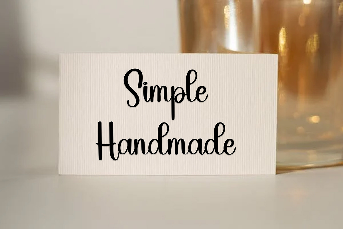 Autograph, a Handwritten Font by InermediaSTUDIO (Photo 3 of 6)