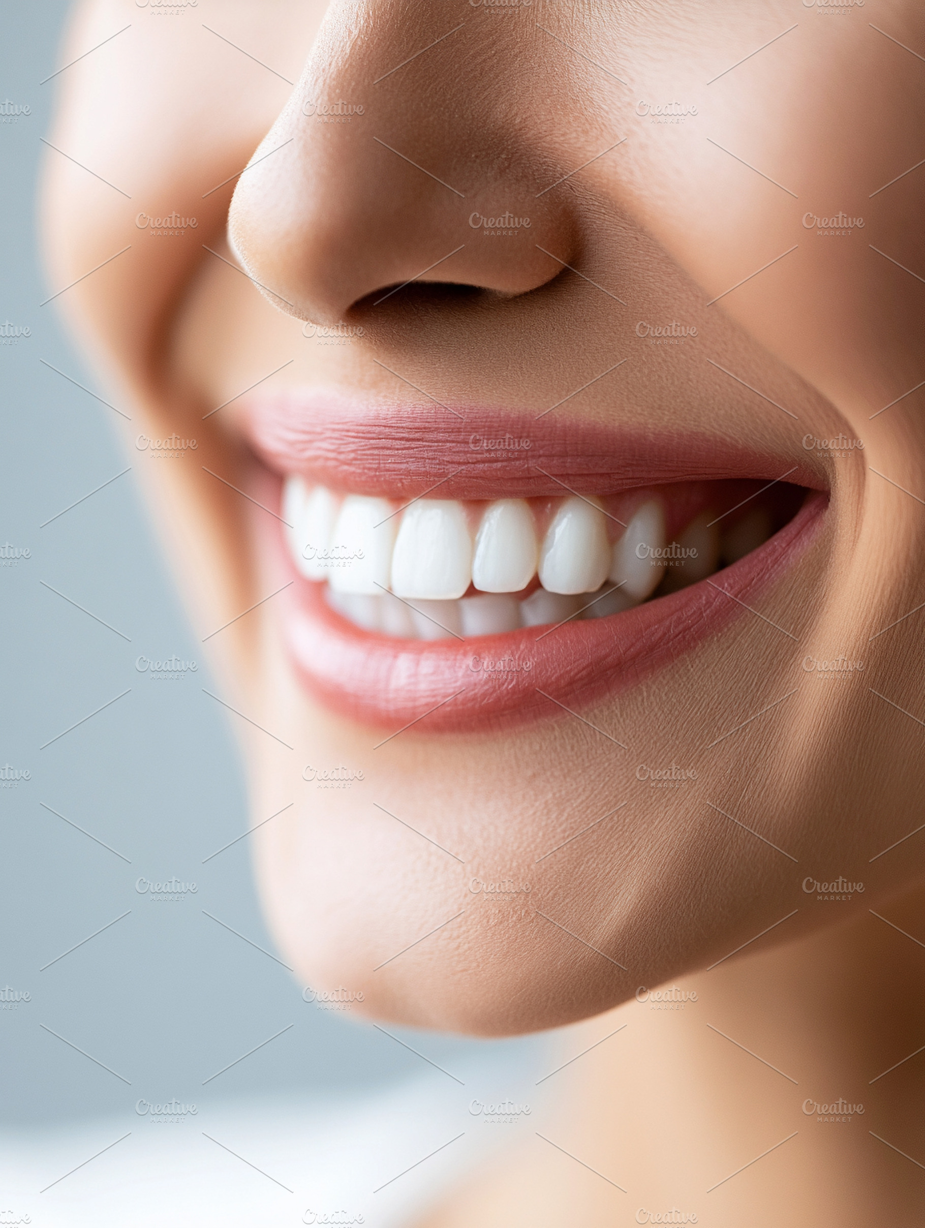 Woman’s perfect white teeth, a Person Photo by MistyDay