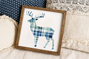 Plaid Christmas Clipart, an Illustration by Libby Wishes (Thumbnail 7 of 7)
