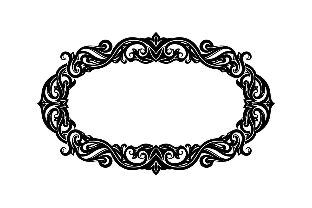 Vintage Ornament Frame Vector Bundle, an Illustration by Creativeshirt (Photo 38 of 51)