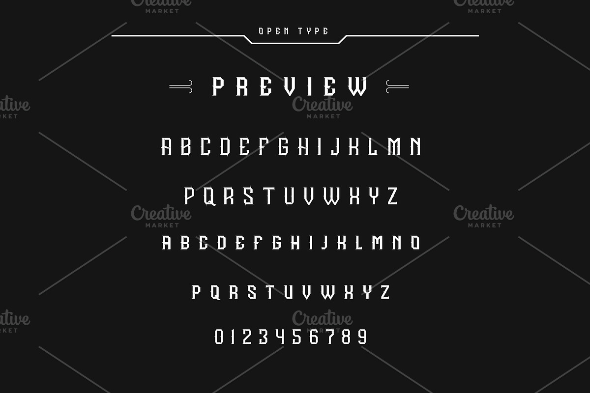 BATMANIA, a Blackletter Font by GORAA (Photo 2 of 6)