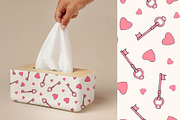 Whimsical Valentine Seamless Pattern, a Pattern Graphic by Groovy Arts (Thumbnail 4 of 5)