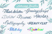 Watercolor Procreate Brush Set, a Brush Add-On by Cynlop Ink (Thumbnail 2 of 10)