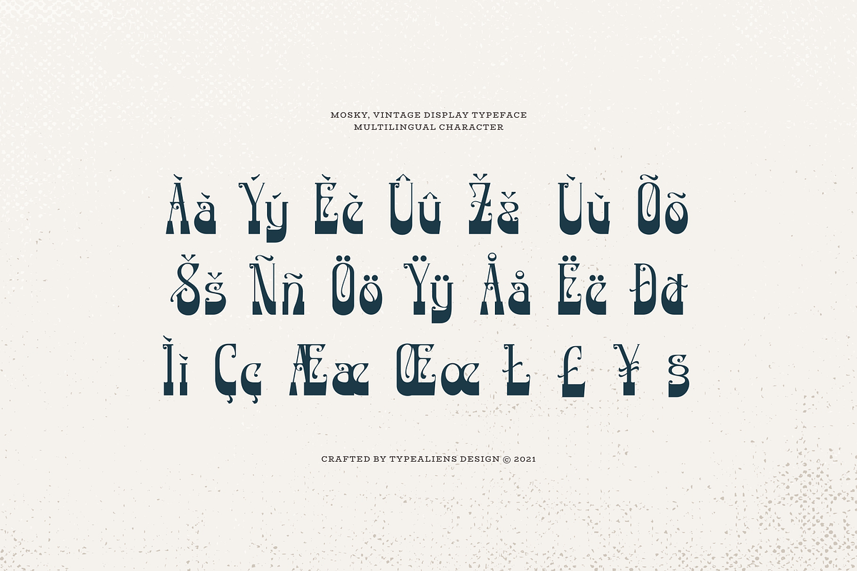 Mosky, a Font by ilhamtaro (Photo 10 of 10)