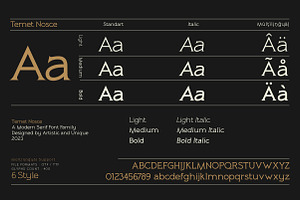 Temet Nosce - Serif Font Family