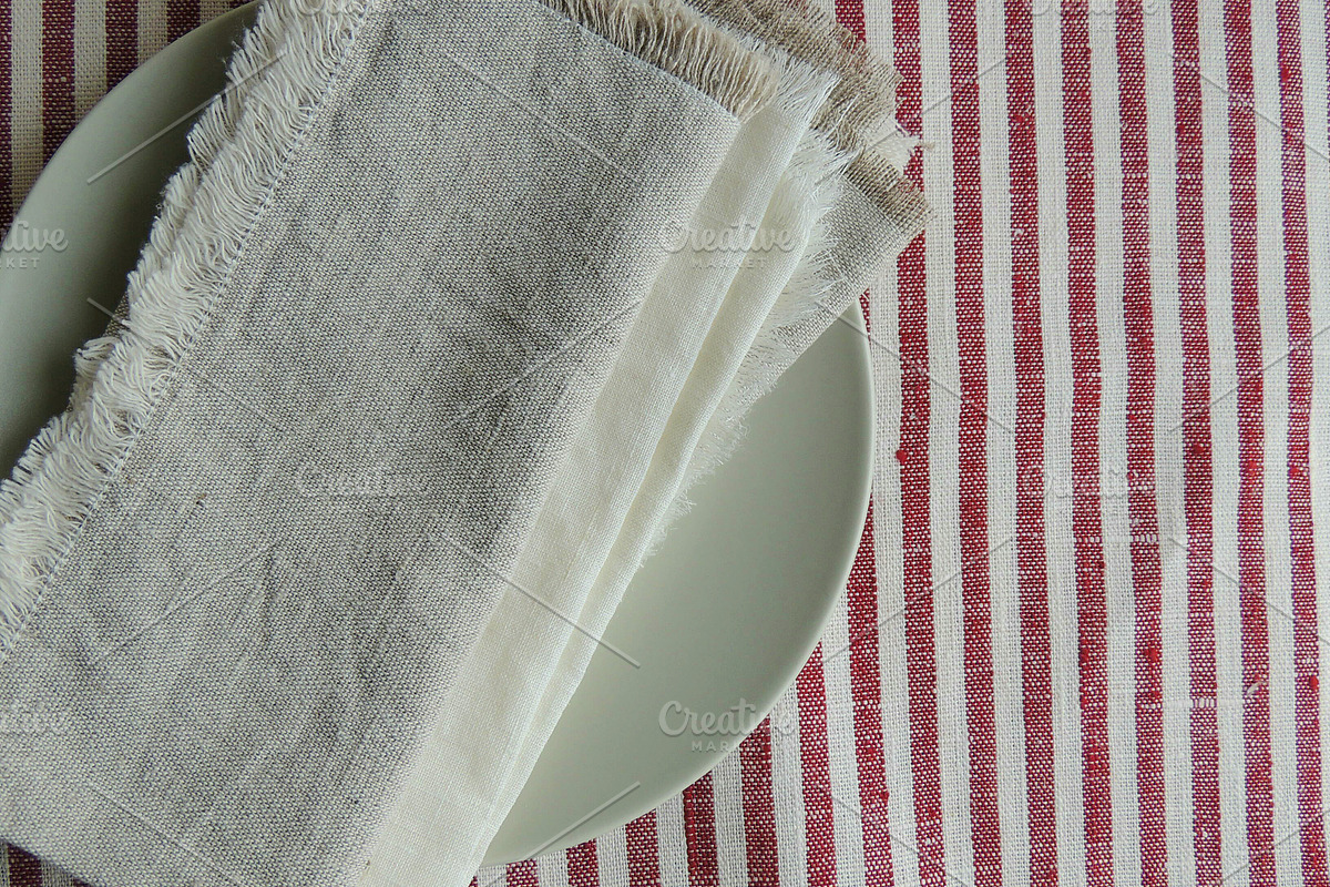 Natural linen fabric bundle., an Abstract Photo by OksanaAn (Photo 12 of 20)