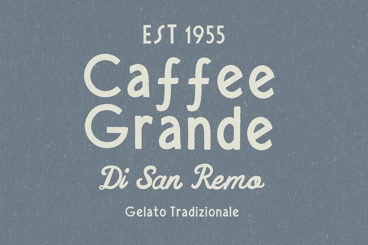 Vintage Sign Painter Sans and Script, a Handwritten Font by Laras Wonderland (Photo 12 of 19)