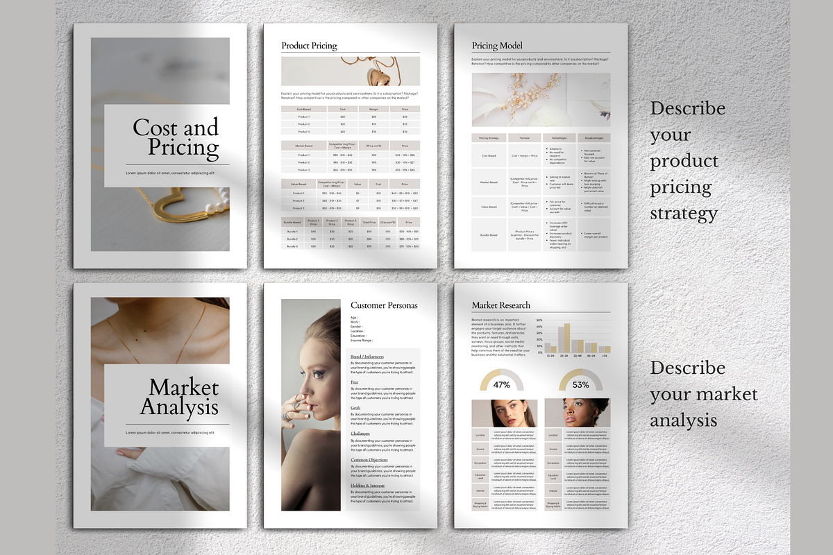 Customizable Business Plan - Clean, a Templates & Theme by PayuStudio (Photo 6 of 10)
