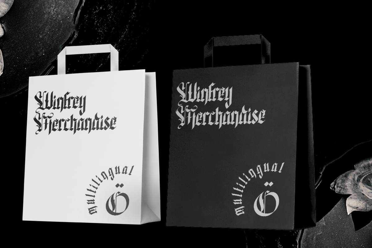 Marvellious - Blackletter Typeface, a Blackletter Font by Meizzaluna Design (Photo 8 of 11)