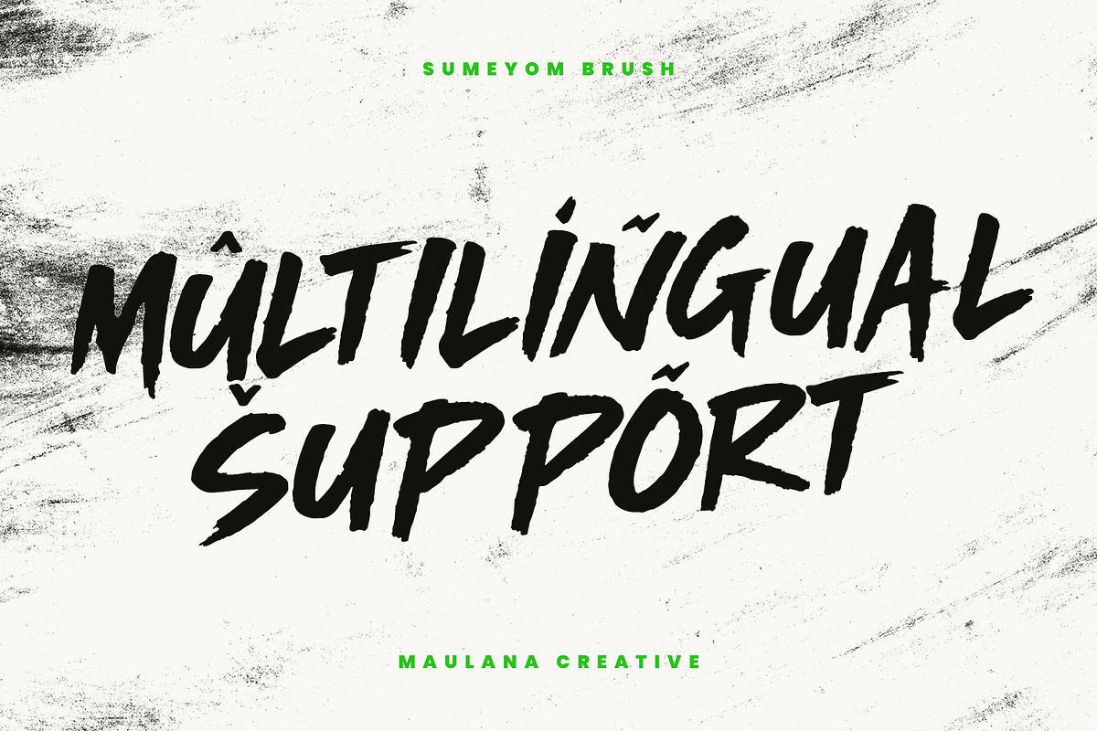 Sumeyom Gritty Urban Handmade Brush, a Handwritten Font by Maulana Creative (Photo 4 of 7)