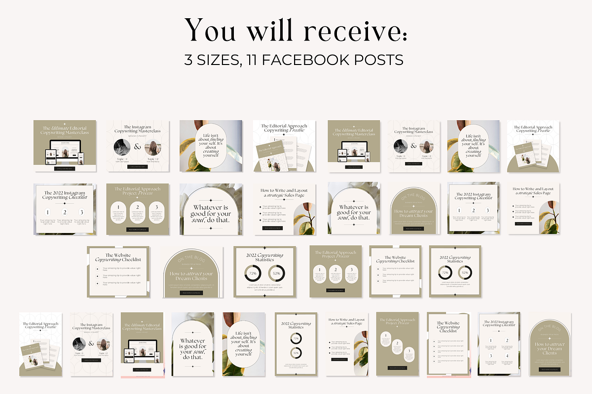 Facebook Post Cover Luxe Canva, a Social Media Template by HerstedHertz (Photo 3 of 10)