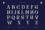 Hizba – Luxury Ornamental Serif Font, a Serif Font by kangfont Studio (Thumbnail 3 of 10)
