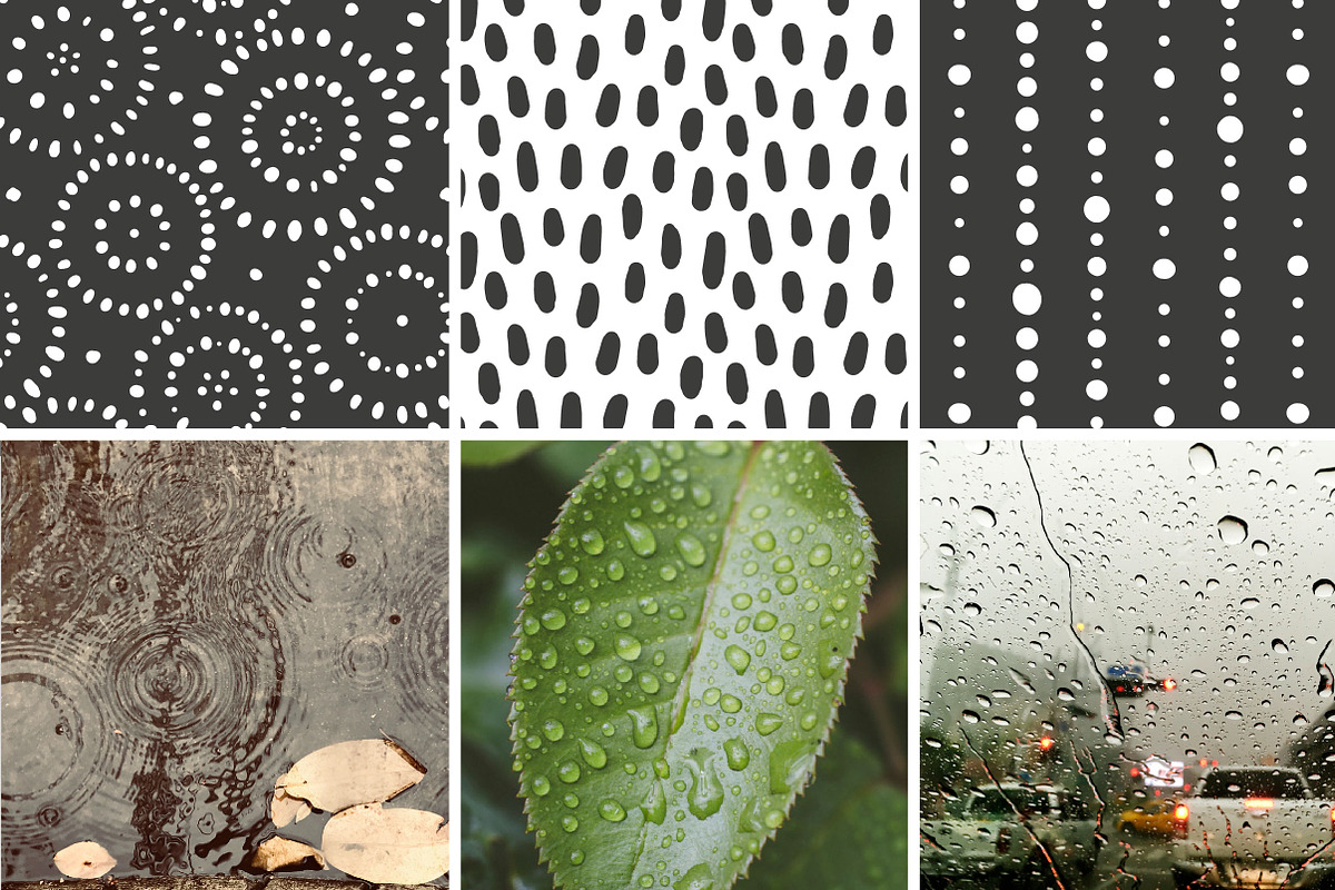 Spots and dots patterns set, a Pattern Graphic by KatiaZhe (Photo 8 of 12)