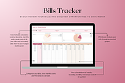 Ultimate Biweekly Budget - Red, a Templates & Theme by The Creative Plans co (Thumbnail 9 of 10)