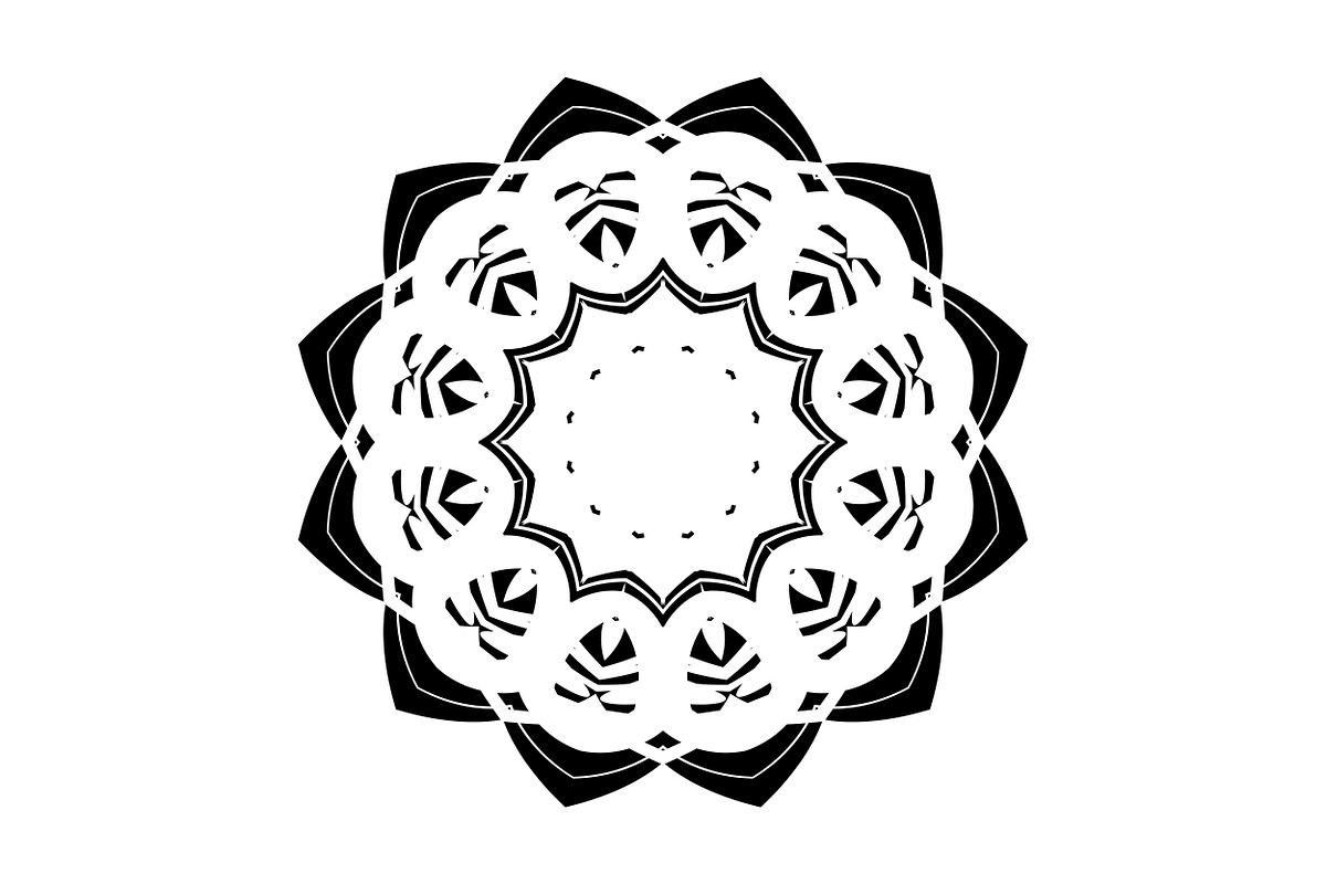 Premium Mandala Illustration Pack, a Decorative Illustration by NJ Himel (Photo 17 of 101)