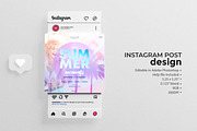 Summer Moments PSD Instagram Banner, a Social Media Template by Naim Selmani (Thumbnail 1 of 3)