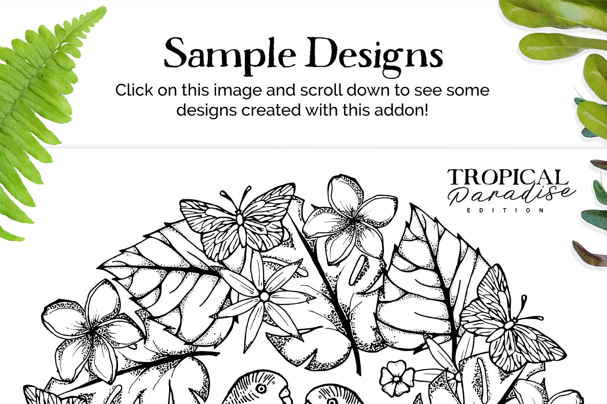 Tropical Paradise Mandala Creator, a Plug-in Add-On by Drifter Studio (Photo 6 of 8)