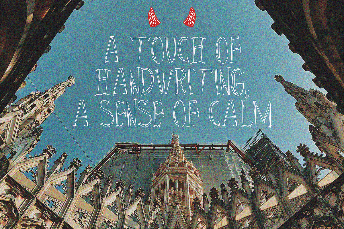 Mireth a Scribble Font, a Handwritten Font by Berdansabersama (Photo 7 of 8)