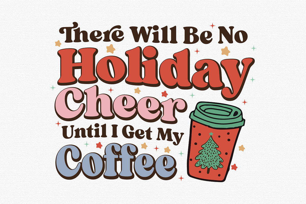 Christmas Coffee Quotes Bundle, a Graphic by Sublimation Artist, image size:1200x800