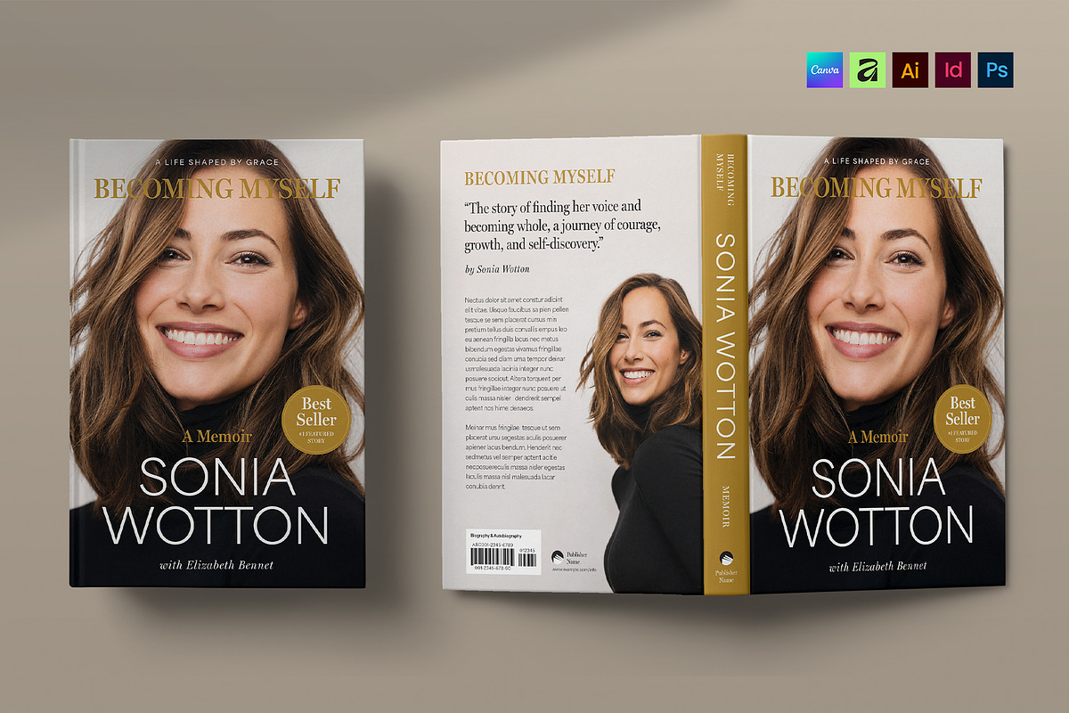 Book Cover Template, a Brochure Template by BrandPacks (Photo 5 of 5)