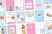 Pastel Ebook Workbook Canva Template, a Marketing Template by Anna Design Studio (Thumbnail 5 of 11)