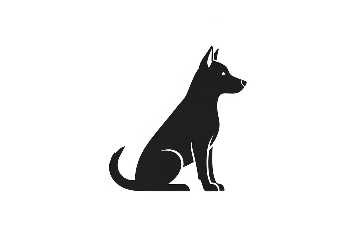 Dog Portrait Silhouette Bundle, an Illustration by jahid234 (Photo 33 of 37)