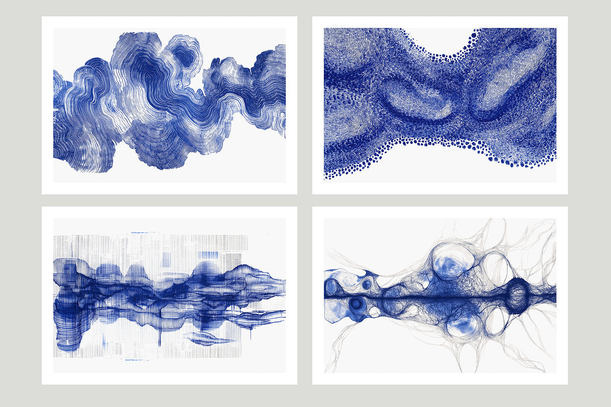 Bimo 2 Co. Organic Abstractions, a Texture Illustration by milatovar (Photo 3 of 20)