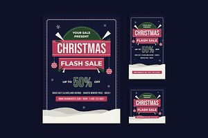 Christmas Flash Sale - Flyer
