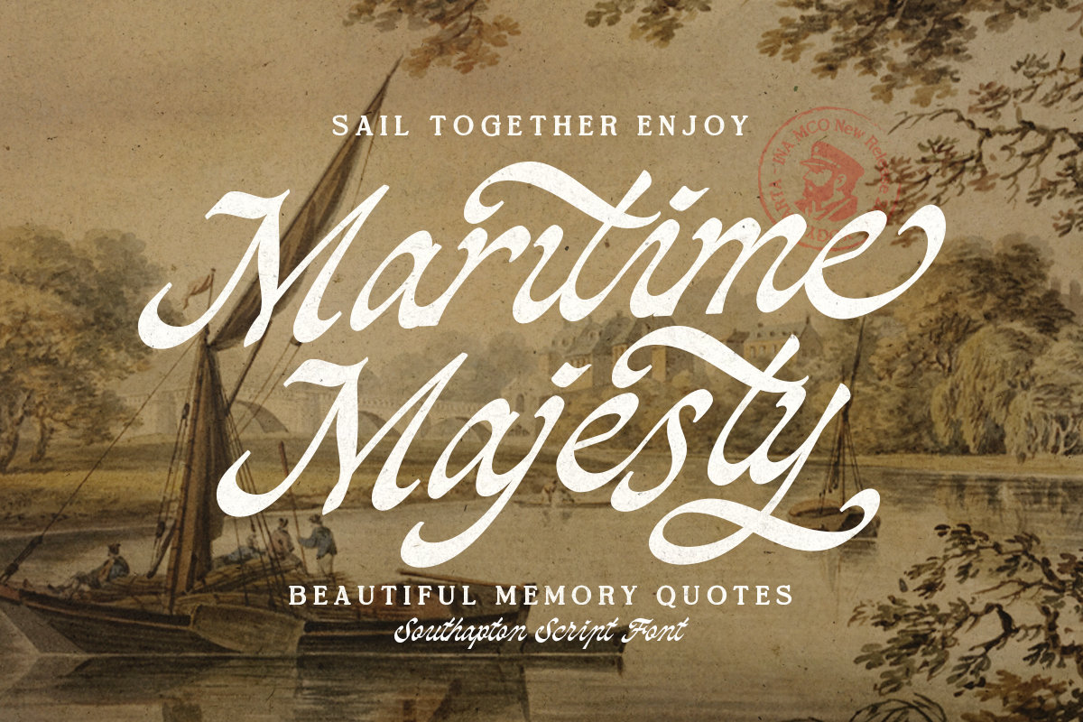 MCO - Southapton, a Script Font by Mojiscope Studio (Photo 4 of 11)