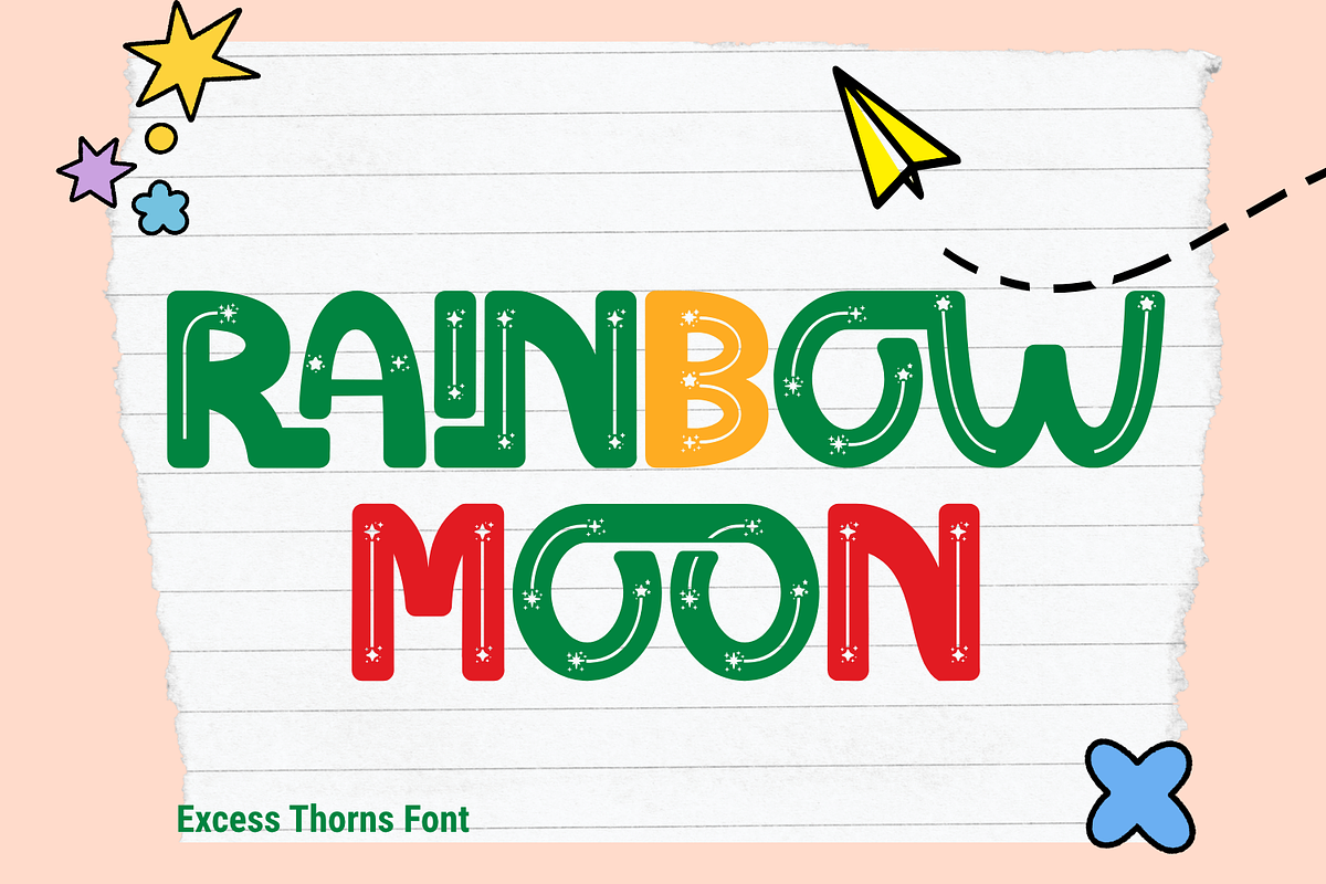 Excess Thorns - Playful Font, a Sans Serif Font by 177Studio (Photo 6 of 8)