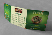 Square Trifold Food Menu Brochure, a Brochure Template by GreenPixi (Thumbnail 2 of 5)