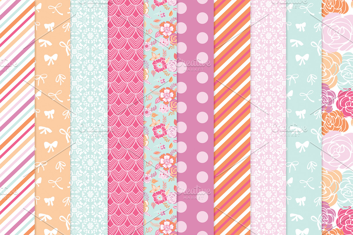 Charlotte Collection-vector & jpgs preview 2
