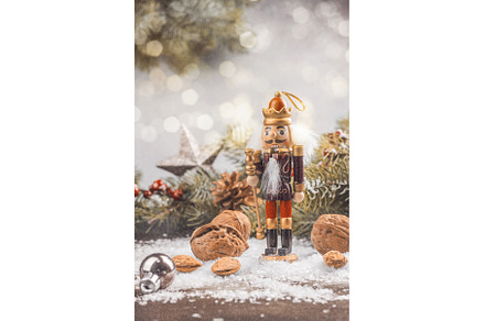 Christmas nutcracker toy soldier, a Holiday Photo by Ekaterina_Markelova