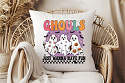 Retro Halloween Ghouls PNG Sublimati, an Illustration by DreamCafeArt (Thumbnail 6 of 7)