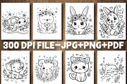 Bold And Easy Floral Animal, an Animal Illustration by Design Station (Thumbnail 2 of 3)