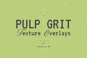 Pulp Grit Texture Overlays, a Texture Graphic by Freezerondigital