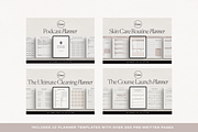 The Planner Bundle Canva Template, a Presentation Template by HelloKarla (Thumbnail 3 of 5)