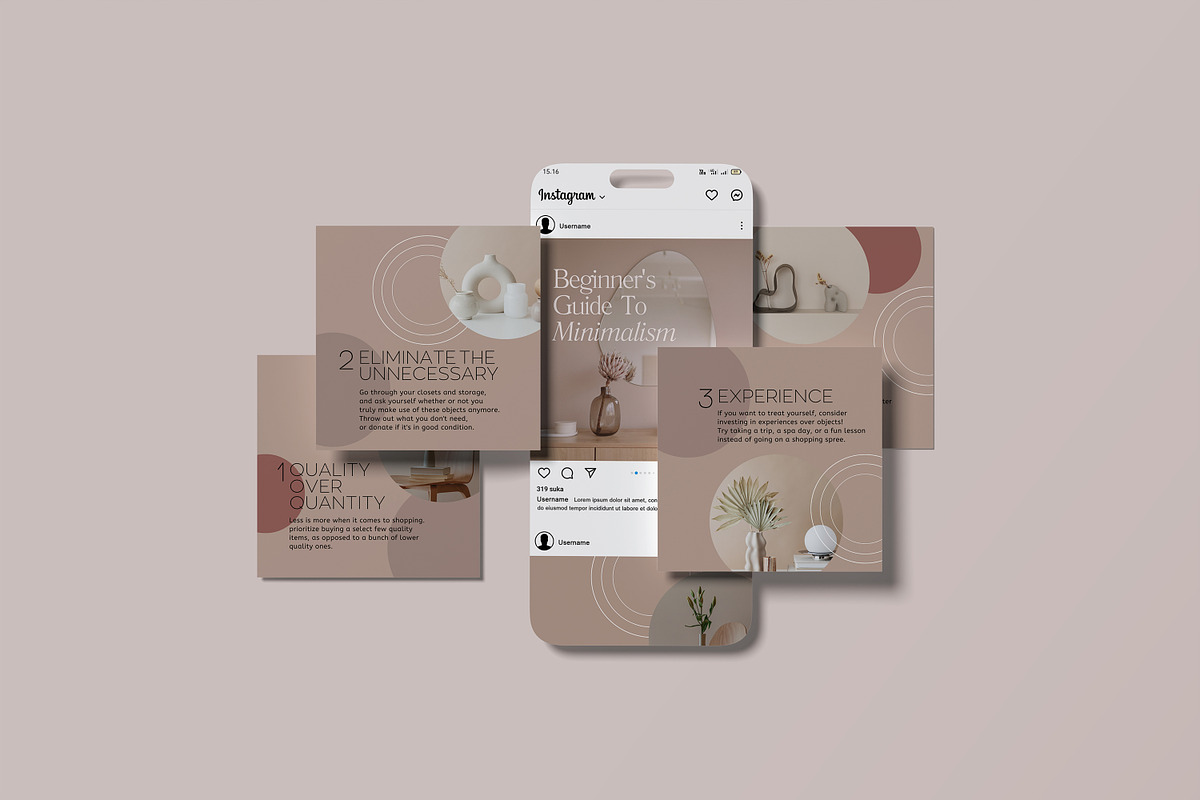 Instagram Post and Story Mockup, an iPhone Mockup by rahmatmoscae (Photo 4 of 13)