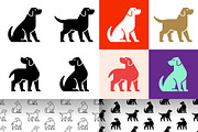 Dog Logo, a Graphic by NataliiaVolyk (Thumbnail 1 of 6)