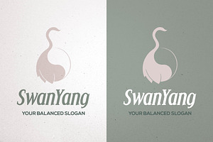 Yin Yang Brand Mark | Canva & AI, a Branding & Logo Template by Elibee