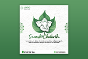 Eco friendly Ganesh Chaturthi 5 post, a Social Media Template by AyyazMomin (Thumbnail 6 of 6)