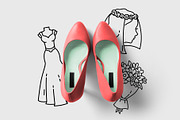 42 Romantic Wedding Icons - Love, an Outline Icon by Hatch Design Workshop (Thumbnail 9 of 10)