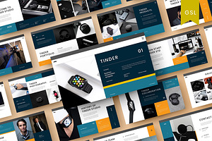 Tinder - Business Google Slide Templ, a Presentation Template by Dens Creative Studio