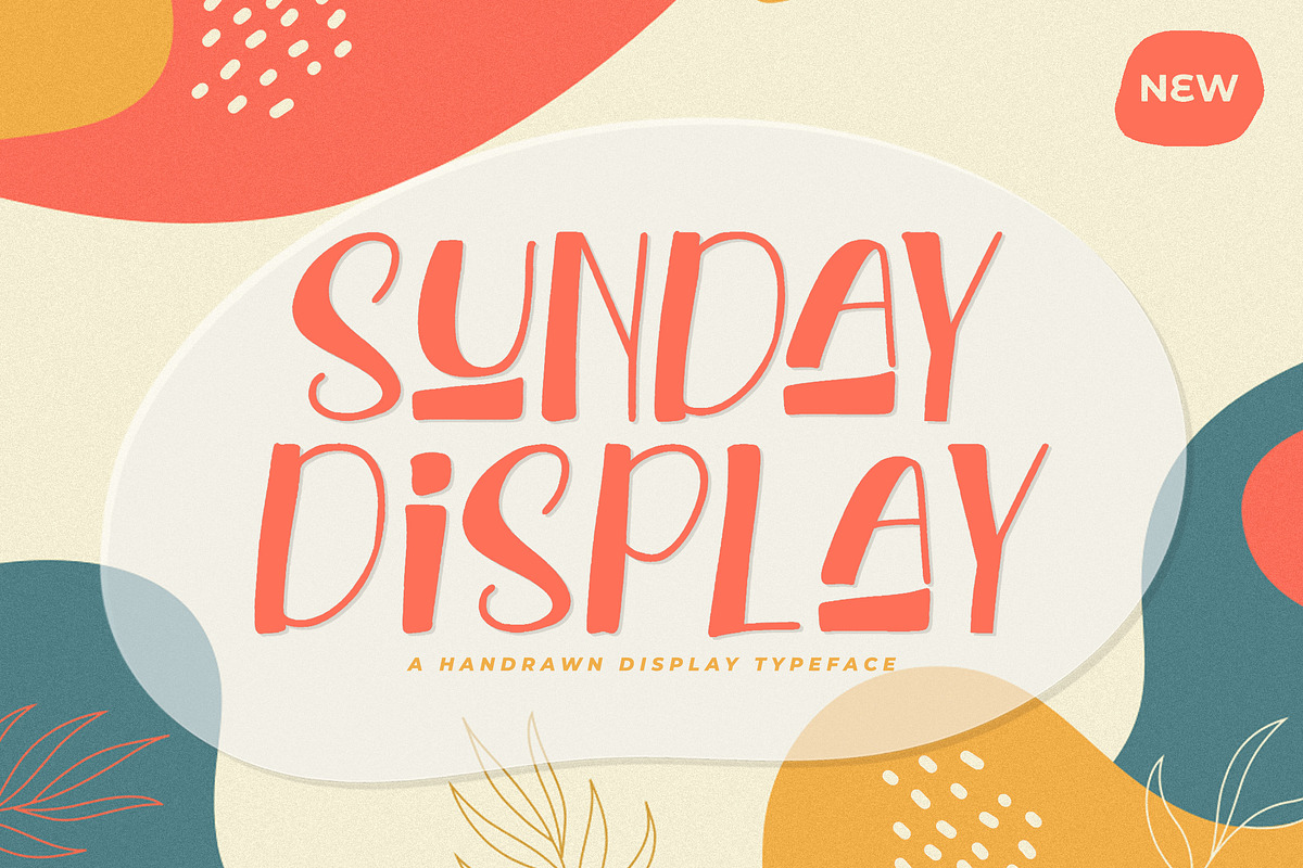 Sunday Display - Playful Font, a Sans Serif Font by StringLabs (Photo 1 of 14)