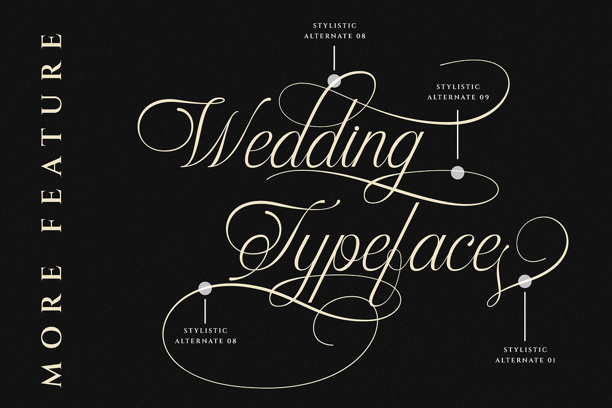 Britalia Script Elegant Calligraphy, a Script Font by RantautypeStudio (Photo 10 of 20)