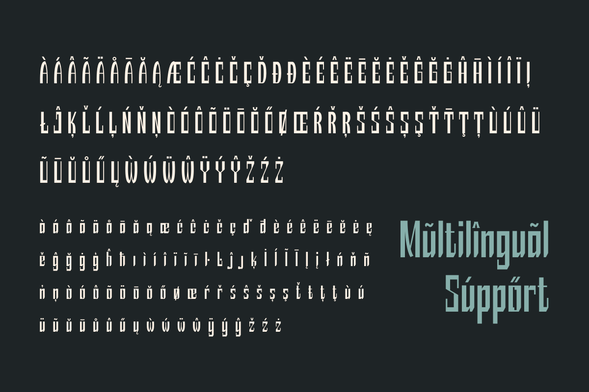Koondim – Retro Condensed Font, a Sans Serif Font by twinstd (Photo 11 of 12)