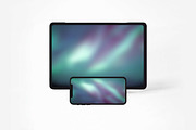 Northern Lights Gradient Backgrounds, a Background Graphic by Part of the Art (Thumbnail 3 of 5)