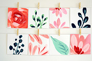 Simple Gouache Flowers, a Decorative Illustration by swiejko (Thumbnail 4 of 5)
