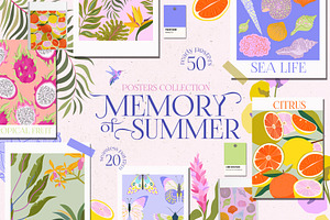 Memory of Summer, a Seasonal Illustration by Mio Buono