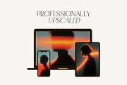 Aesthetic Dreamlike Silhouettes, a Person Illustration by HipFonts (Thumbnail 5 of 11)